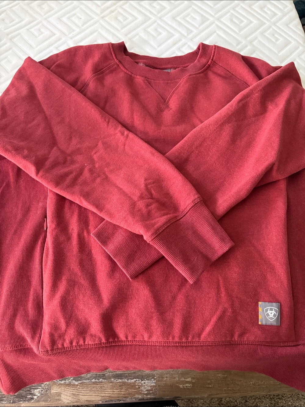Ariat Women's Red Crewneck Sweatshirt